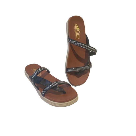 Black Sandals, Size 6 - Picture 1 of 8